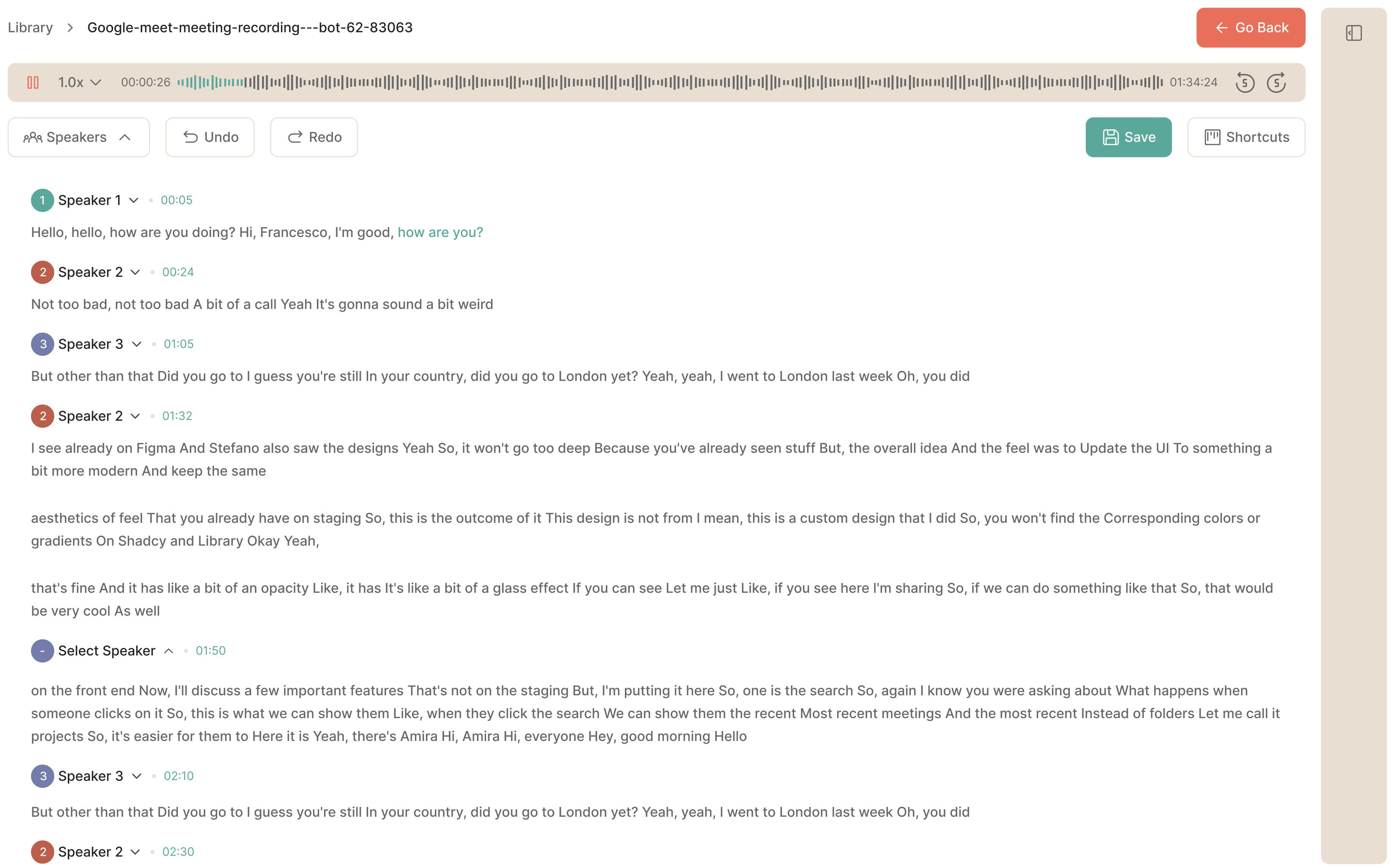 Dashboard view 4